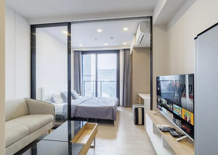 Apartment One9five Asoke Rama 9 月租 500mbps Wifi *