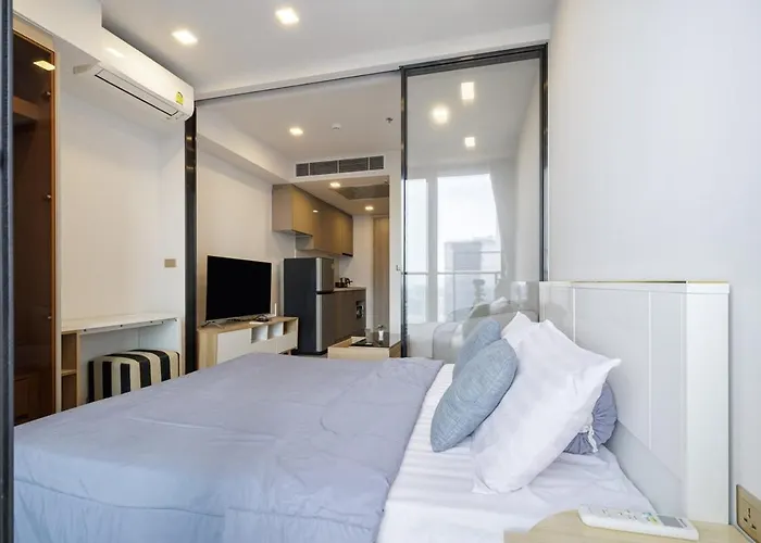 One9five Asoke Rama 9 月租 500mbps Wifi Apartment *